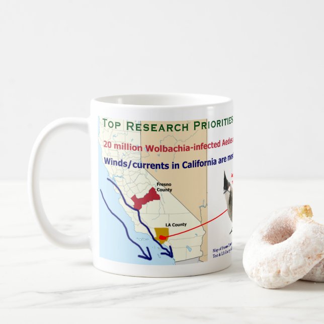 Wolbachia Culex Bulbuls Tasse von RoseWrites (Mit Donut)