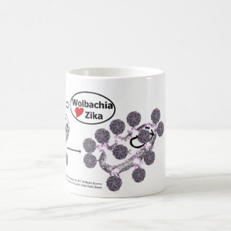 Wolbachia Lieben Zika Tasse von RoseWrites