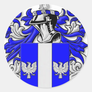 Wölbekleidung Runder Aufkleber