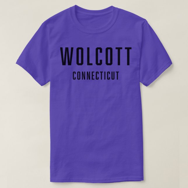 Wolcott Connecticut TShirt (Design vorne)