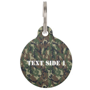 Wöldland Military Camouflage Haustiermarke