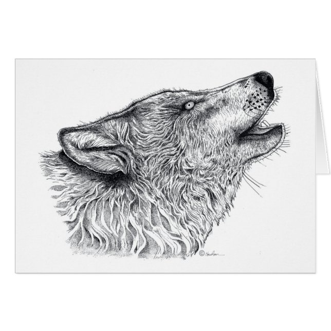 Wolf (Vorderseite (Horizontal))
