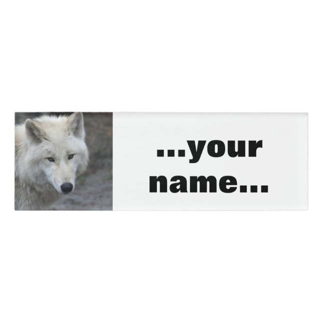 Wolf 001 namenschild (Vorderseite)