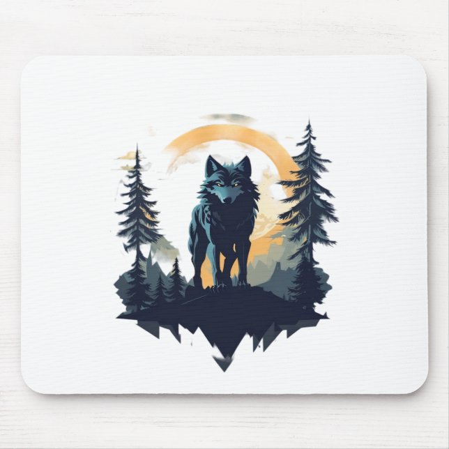 Wolf 08 mousepad (Vorne)