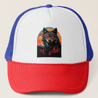 Wolf 10 truckerkappe