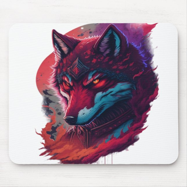 Wolf 15 mousepad (Vorne)