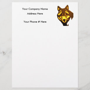 Wolf 1, Letterhead
