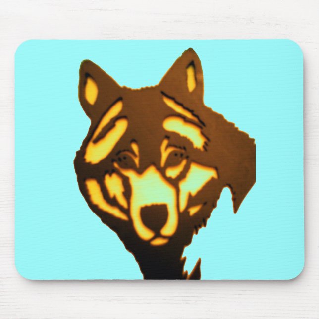 Wolf 1 Mousepad (Vorne)