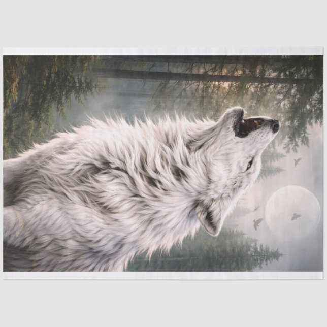 Wolf 2 seidenpapier (Vorderseite)