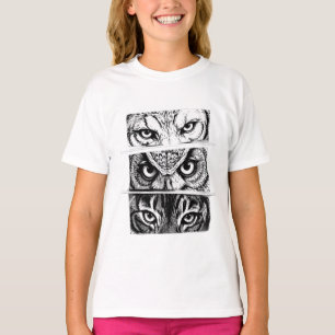 Wolf Adler Tiger Dreifaltigkeit T-Shirt
