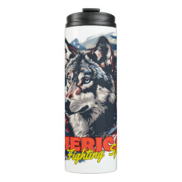 Wolf "American Fighting Spirit"! Thermosbecher