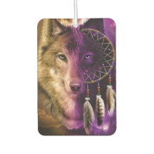 Wolf and Dream Catcher