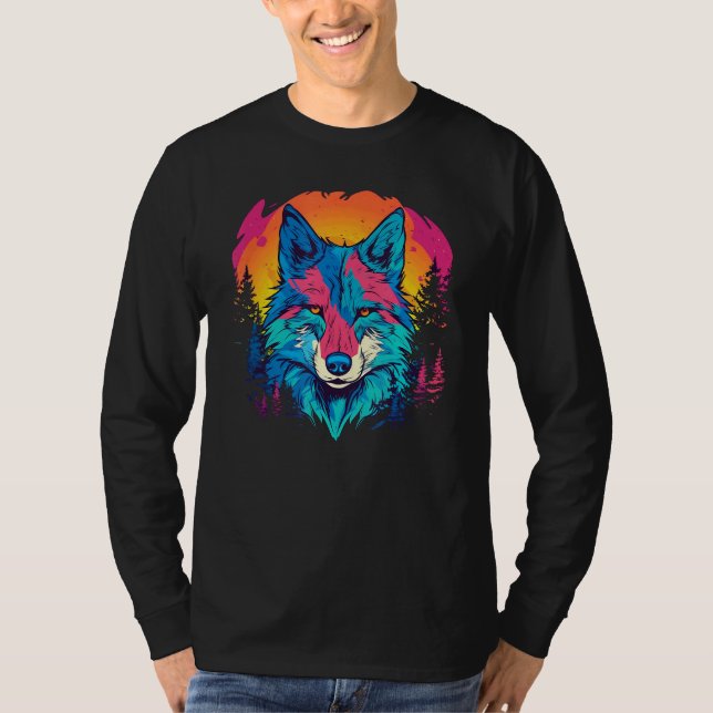 Wolf And Wolves Men Women Kids 18 T-Shirt (Vorderseite)