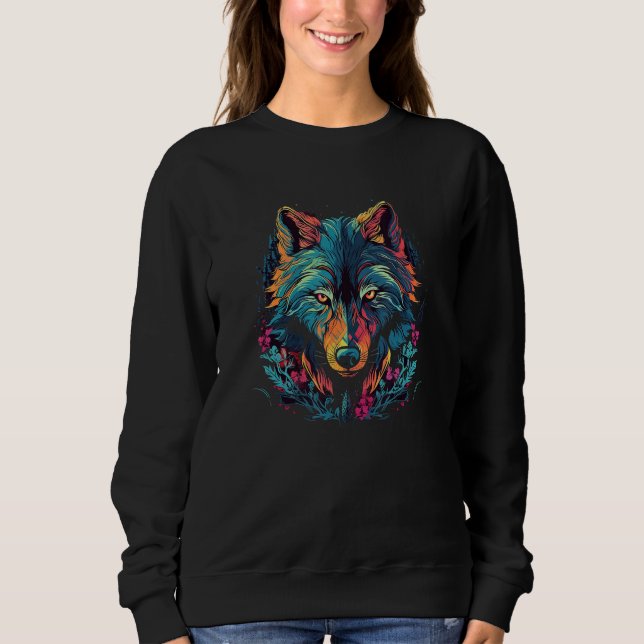 Wolf And Wolves Men Women Kids 31 Sweatshirt (Vorderseite)
