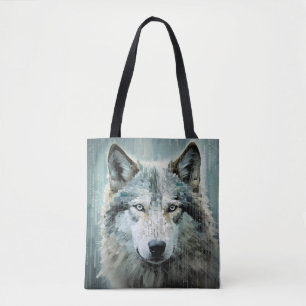 Wolf Animal Art Decor Paint Mosaic