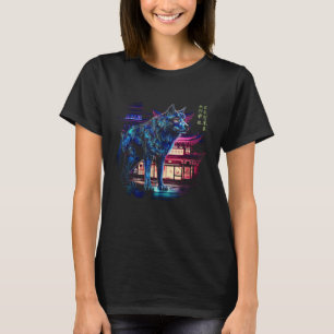 Wolf Architecture China Art - Tiermotiv Wolf T-Shirt