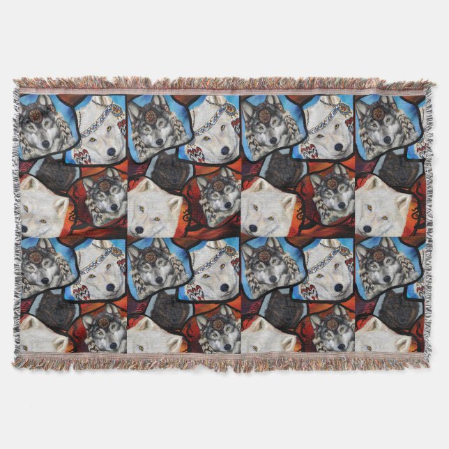 WOLF ART DECKE (Vorderseite)