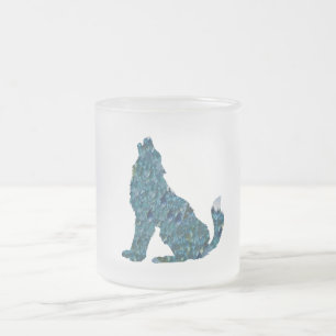 Wolf Art Glas Tasse