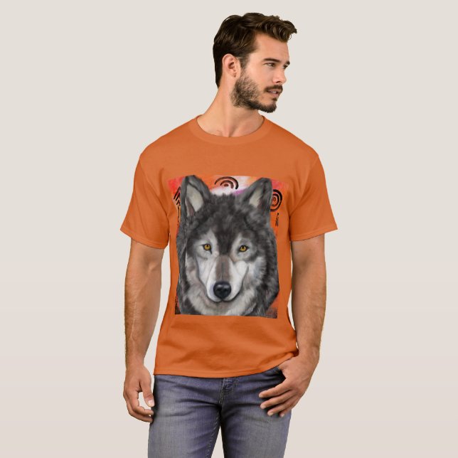 Wolf Art T-Shirt (Vorne ganz)