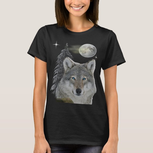Wolf Art T-Shirt (Vorderseite)