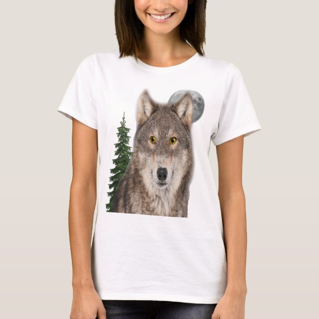 Wolf Art T-Shirt (Vorderseite)