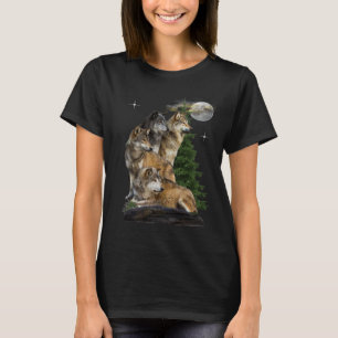 Wolf artt T - Shirts