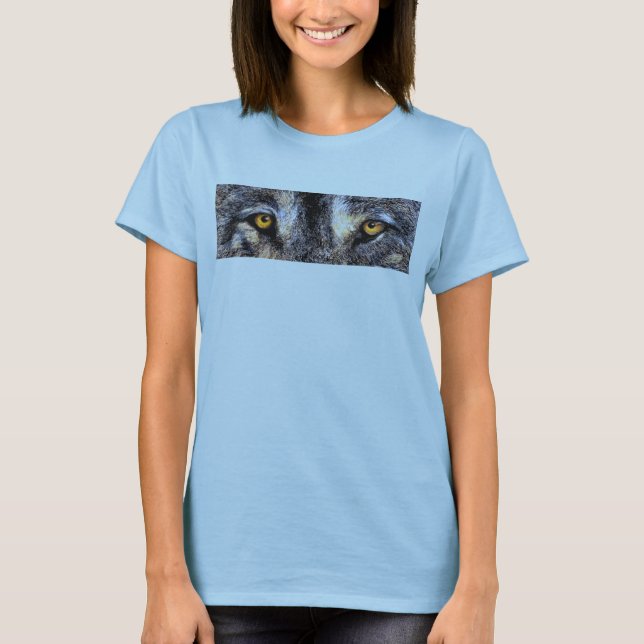 Wolf-Augen T-Shirt (Vorderseite)