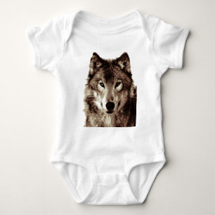 Wolf Baby Strampler