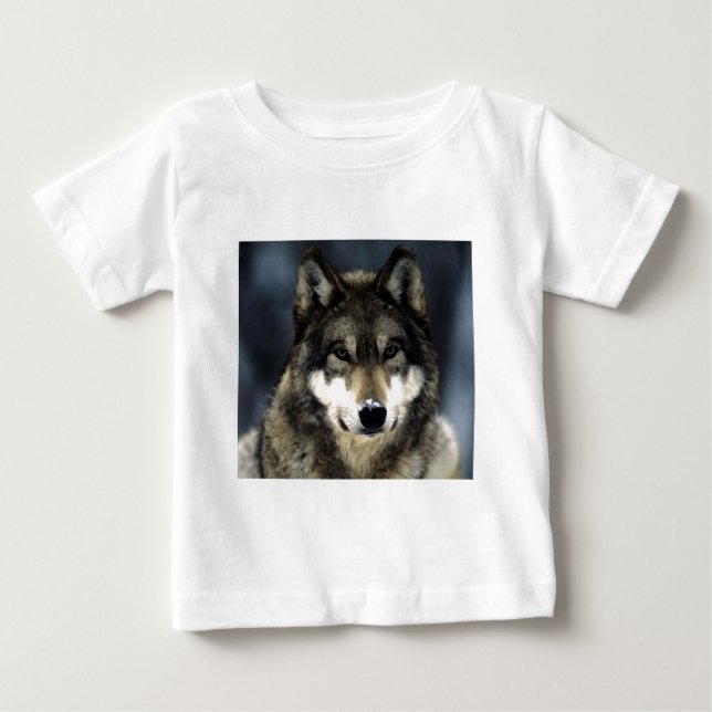Wolf Baby T-shirt (Vorderseite)