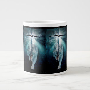 Wolf & Bald Eagle Jumbo Soup oder Coffee Tasse