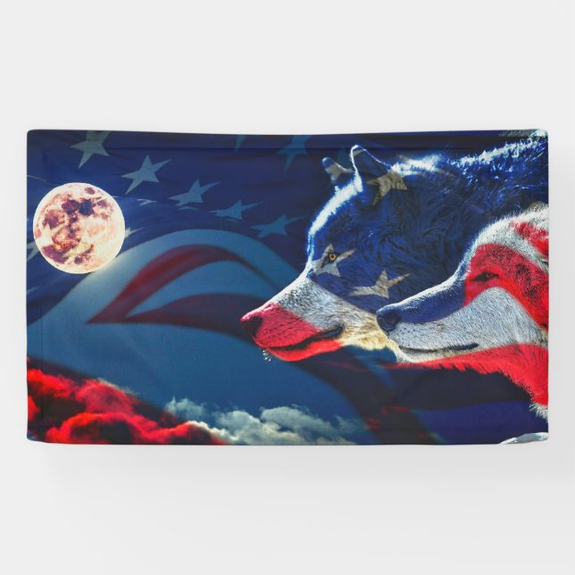 Wolf Banner (Horizontal)