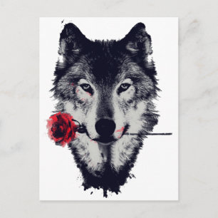 Wolf (Begriffsklärung) Postkarte