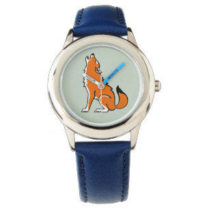 Wolf - beobachten armbanduhr