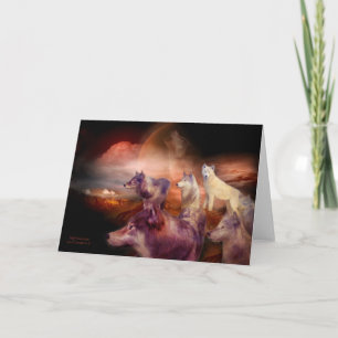 Wolf-Berg ArtCard Karte