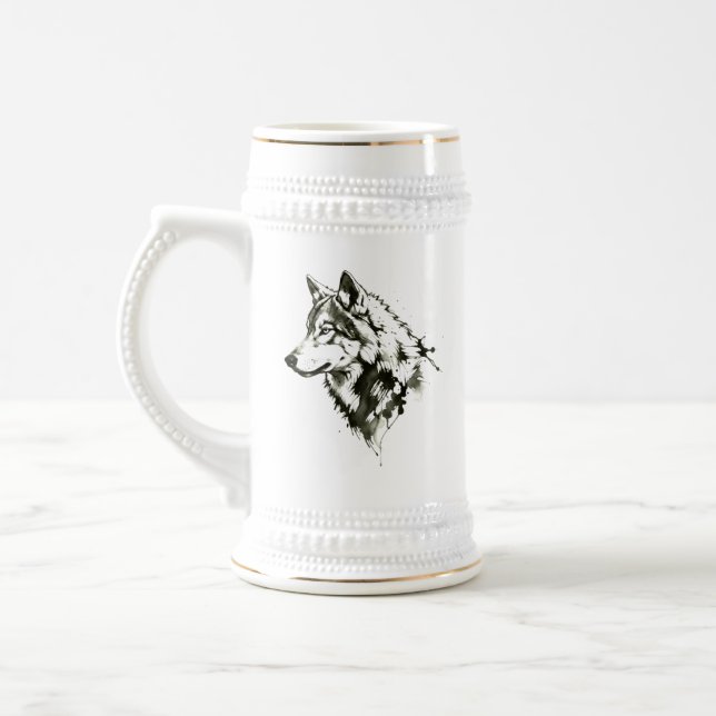 Wolf Bierglas (Links)