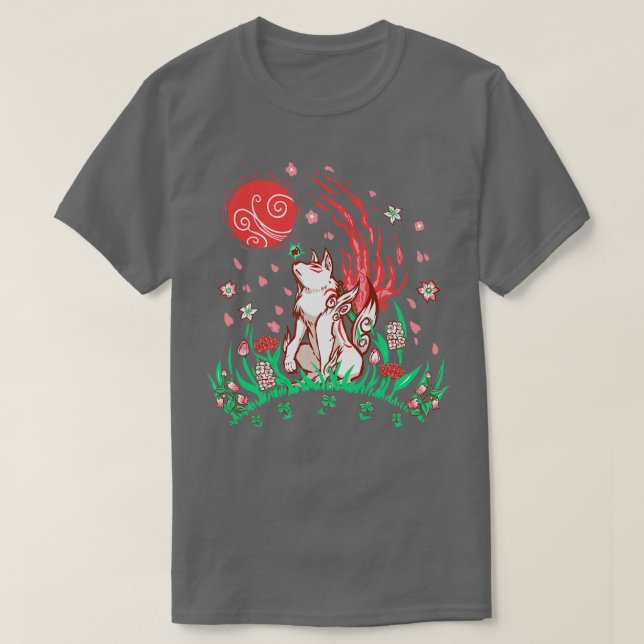 Wolf Blossom Breeze T-Shirt (Design vorne)