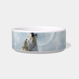 Wolf Blue Moon Pet Bowls (2) Größen Napf
