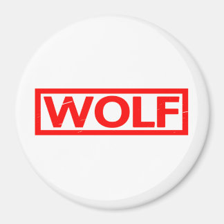 Wolf Briefmarke Magnet