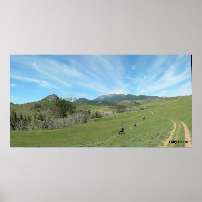 Wolf Butte Poster (Vorne)
