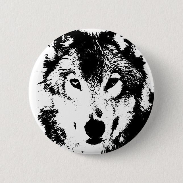 Wolf Button (Vorderseite)