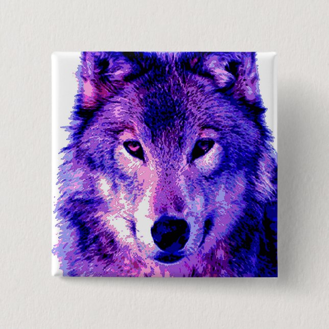 Wolf Button (Vorderseite)