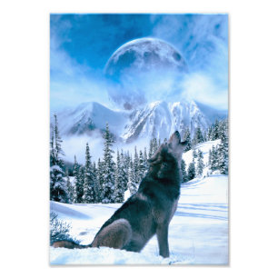 Wolf Call Fotodruck