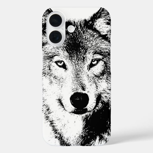 Wolf Case-Mate iPhone Hülle (Rückseite)