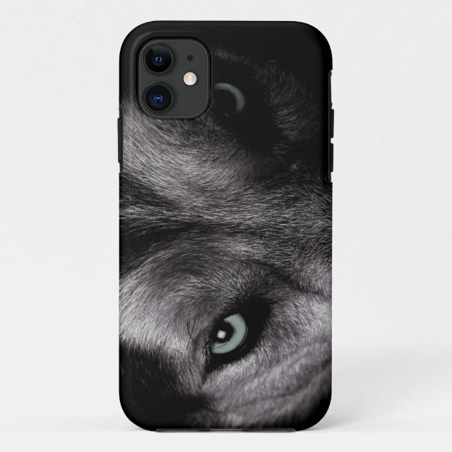 Wolf Case-Mate iPhone Hülle (Rückseite)