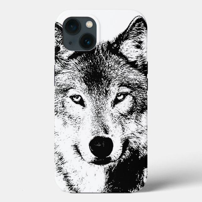 Wolf Case-Mate iPhone Hülle (Rückseite)