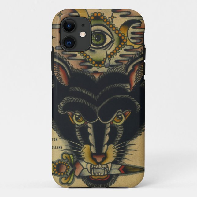 Wolf Case-Mate iPhone Hülle (Rückseite)