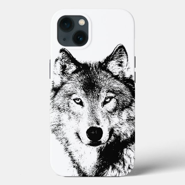 Wolf Case-Mate iPhone Hülle (Rückseite)