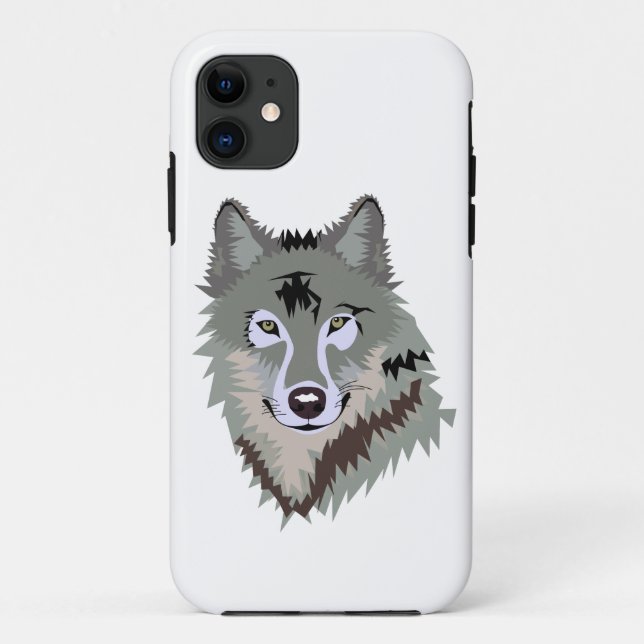 Wolf Case-Mate iPhone Hülle (Rückseite)