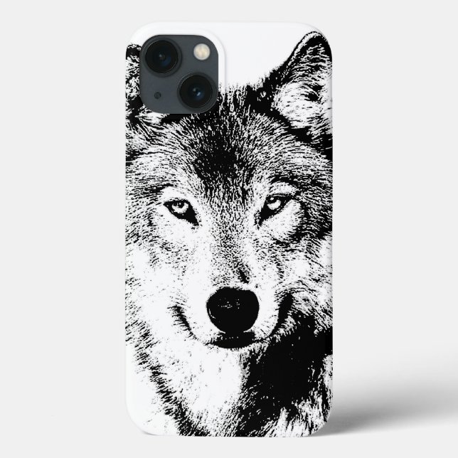 Wolf Case-Mate iPhone Hülle (Rückseite)