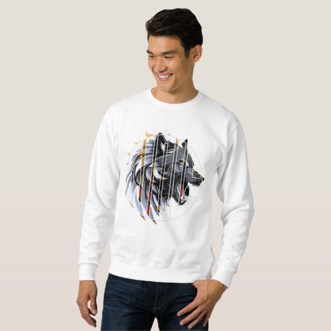 Wolf CBW Sweatshirt (Vorne ganz)